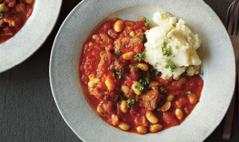 短角牛スネ肉のトマトシチュー
