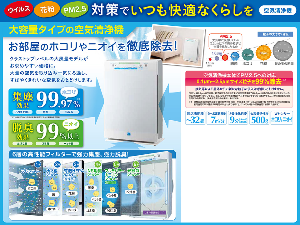 空気清浄機エアフォレスト