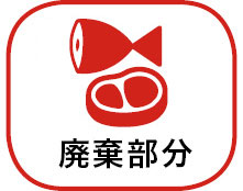廃棄部分