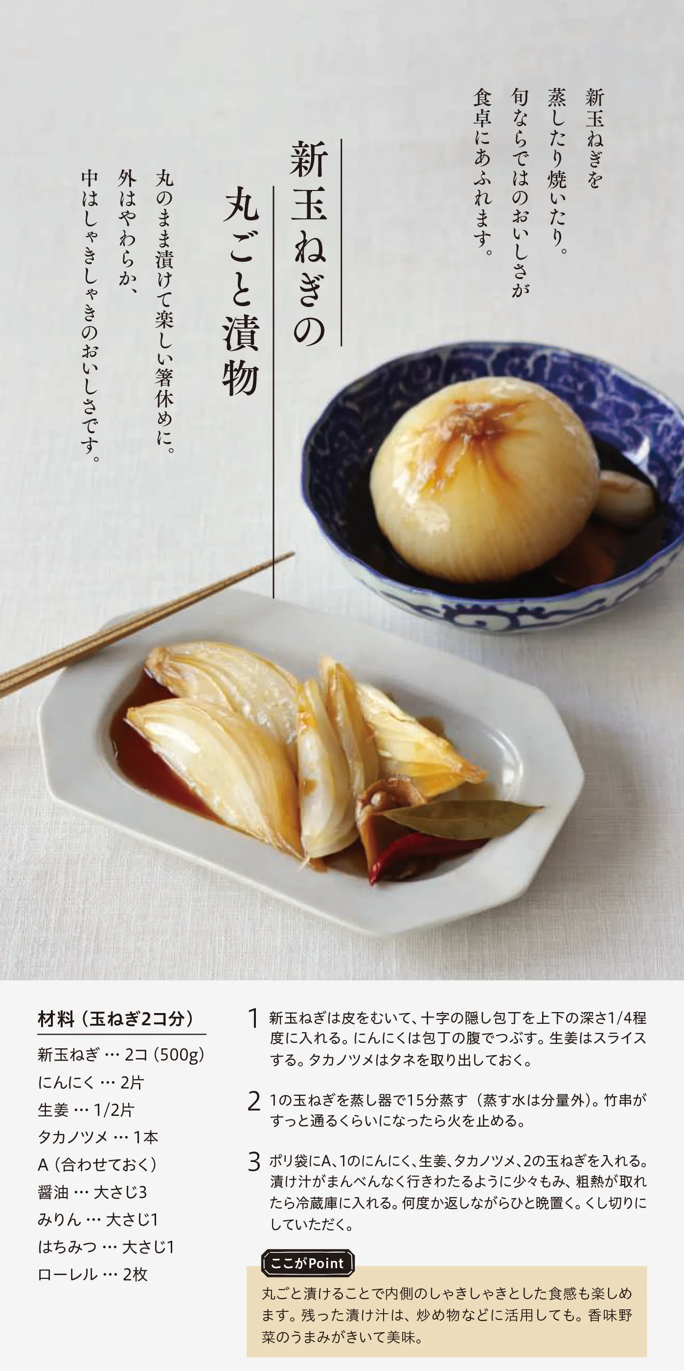 今週のレシピ01