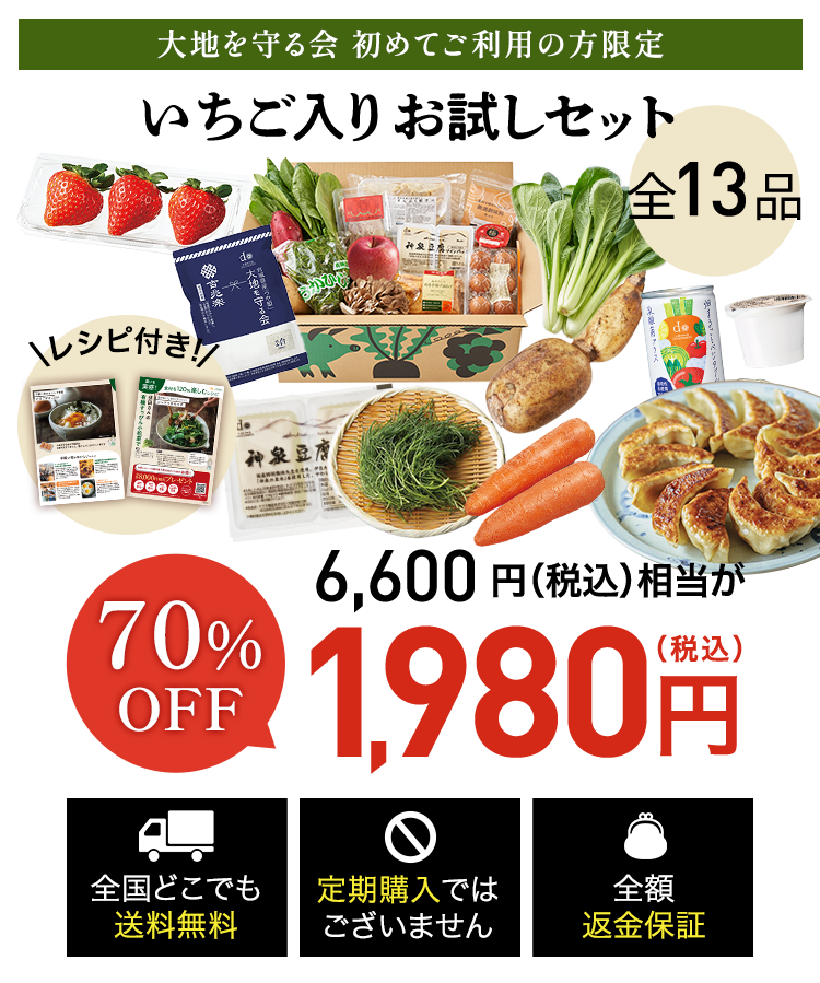 お試しセット1980円（税込)