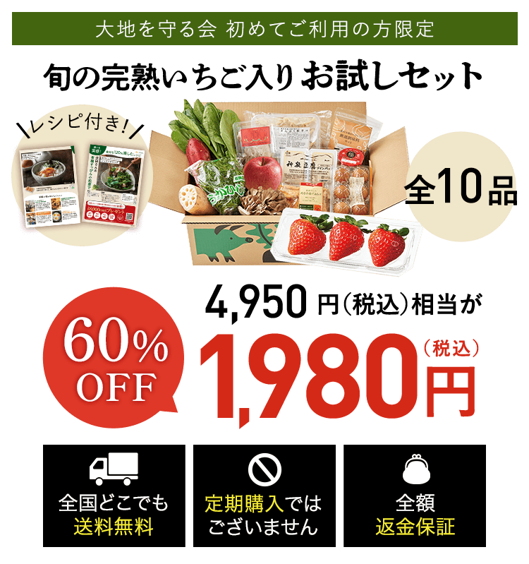 お試しセット1980円（税込)