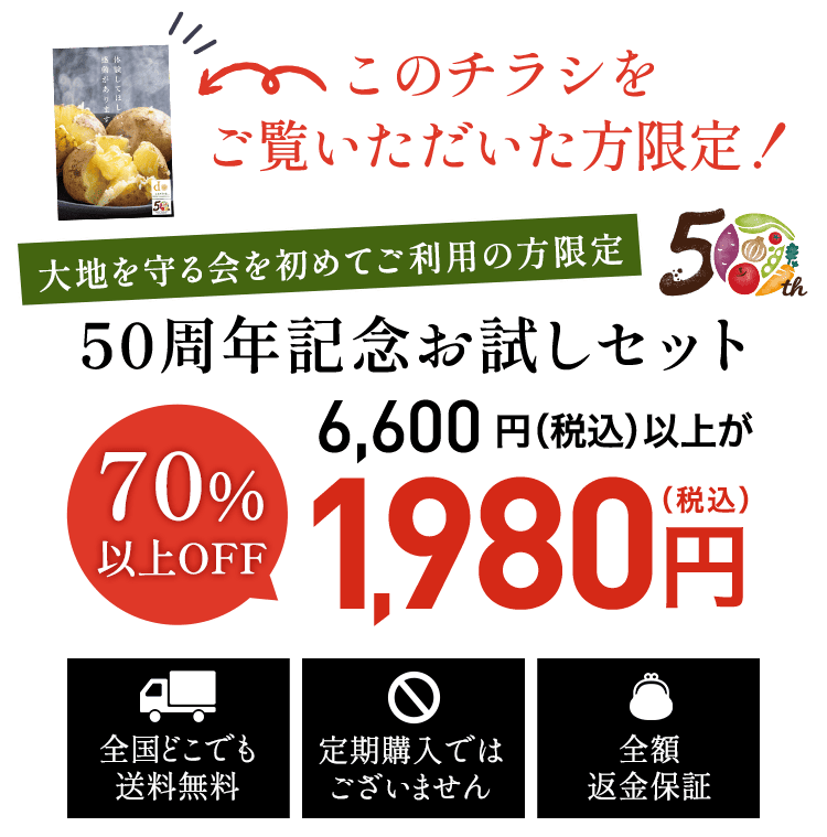 お試しセット1980円（税込)