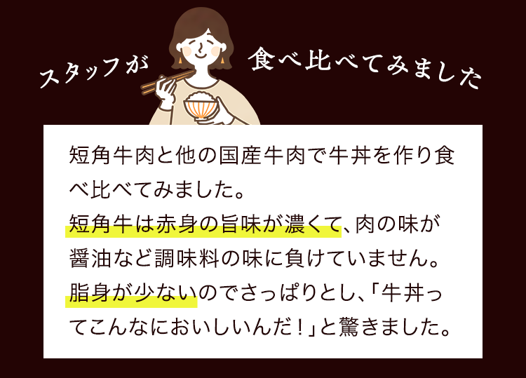食べ比べ
