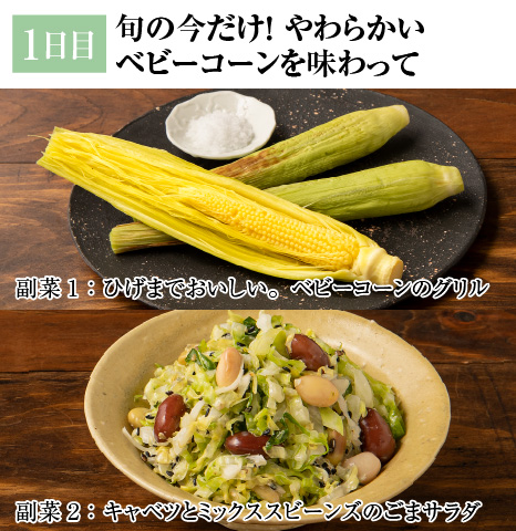 レシピ1日目