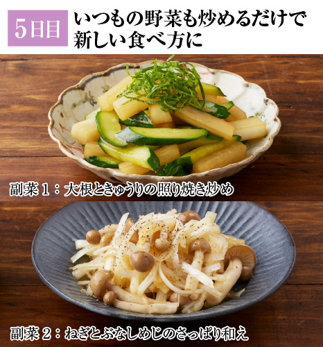 レシピ5日目