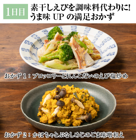 レシピ1日目