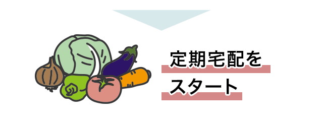 定期宅配を始める