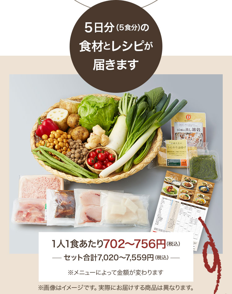 大人の献立セット まるごはん
