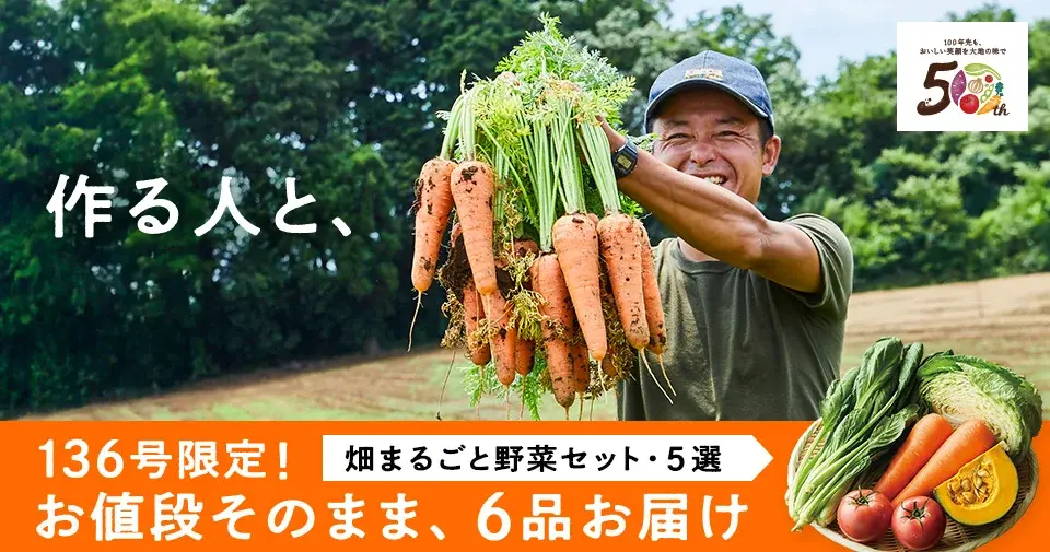 今週のおすすめ商品:今週のおすすめ商品畑まるごと野菜セット一品増量