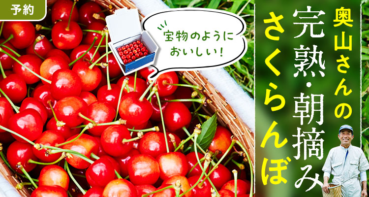 【予約】奥山さんさくらんぼ