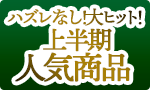 大ヒット！上半期 人気商品