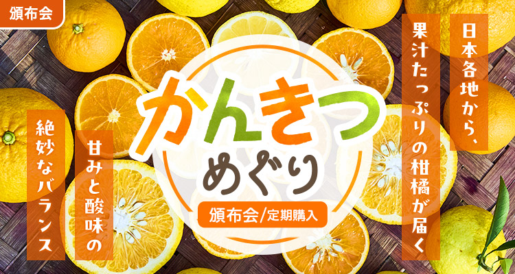 溢れる果汁！かんきつめぐり頒布会