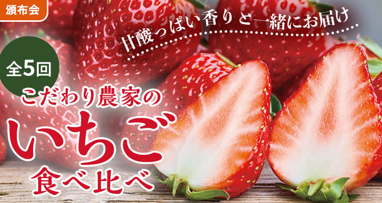 こだわり農家のいちご頒布会