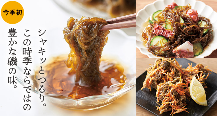 今週のおすすめ商品沖縄県奥武島産 新物生もずく