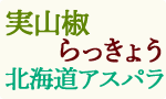 【予約】実山椒・らっきょう・アスパラ