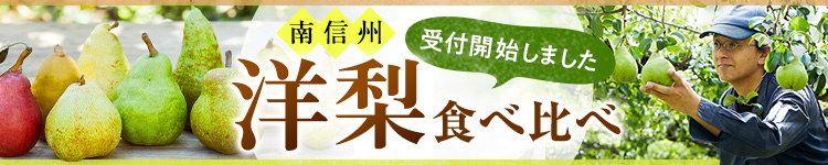 南信州のくちどけリッチな香り洋梨