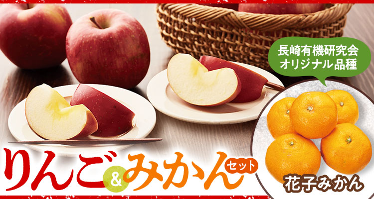 定番フルーツを堪能！りんご＆みかん