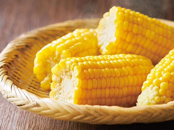夏の蜜甘とうもろこし