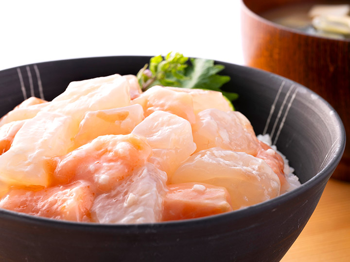 ごはんに旨い漬け丼