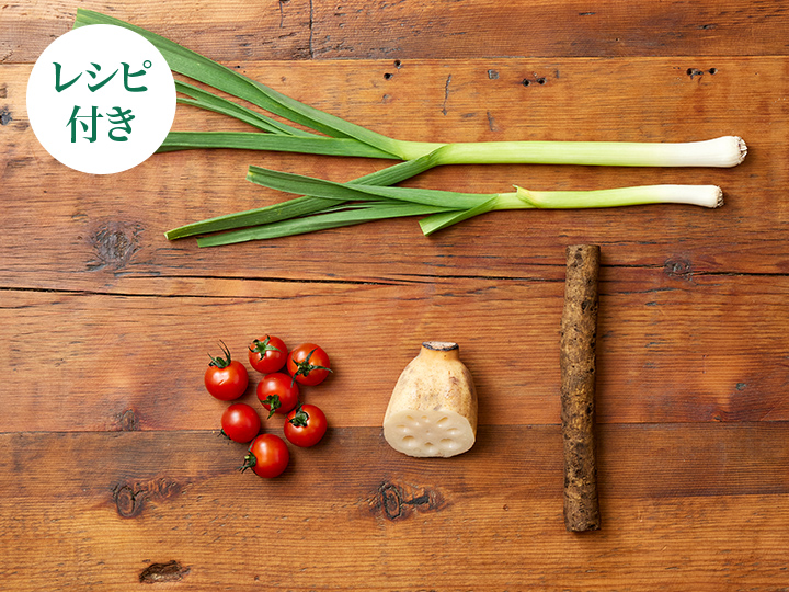 【ベジオタのひと皿】根も葉もまるごと!葉にんにくと加賀れんこんの野菜だらけのパスタソース_2