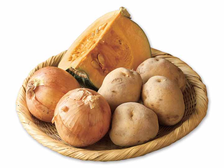 秋始まるよ！北海道野菜（じゃが・たま・かぼちゃ）