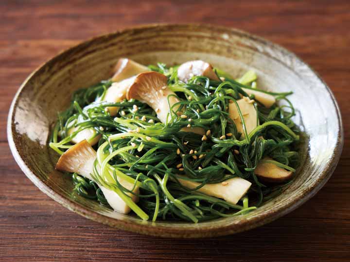 中華風和え物に◎　おかひじき＆エリンギのセット_2