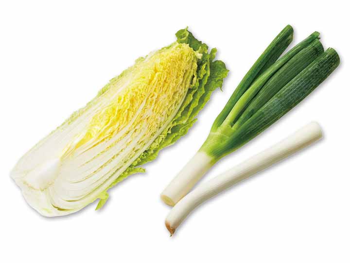 とろとろ八宝菜でどうぞ　白菜＆ムキねぎのセット