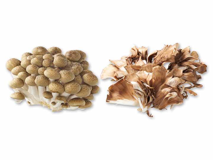 魚と一緒に包み焼きに◎　ぶなしめじ＆まいたけのセット