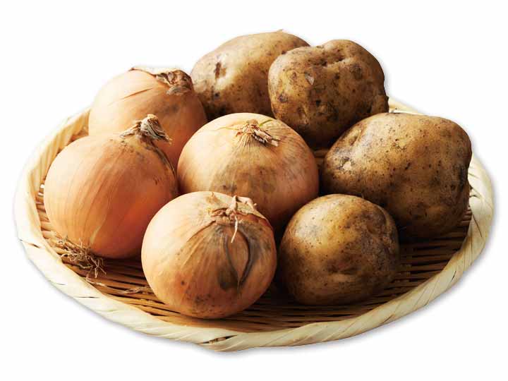 北海道の玉ねぎ＆金井さんの男爵のセット