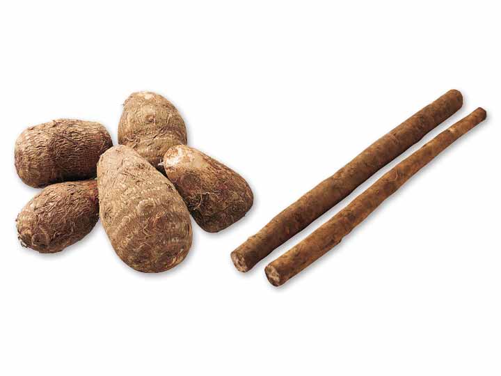 香りとねばりで滋味深い　里芋＆ごぼうのセット