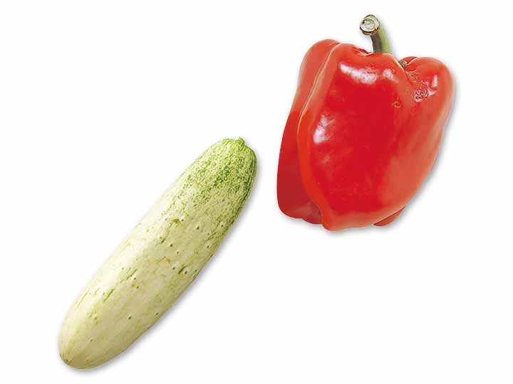 群馬の伝統野菜を楽しむ　高山きゅうり＆パプリカのセット