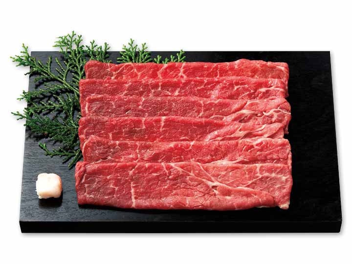 短角牛　【お試し】モモうす切り
