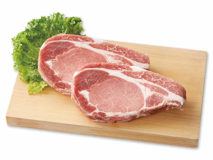 冷凍大地うまみこい豚ロース厚切り