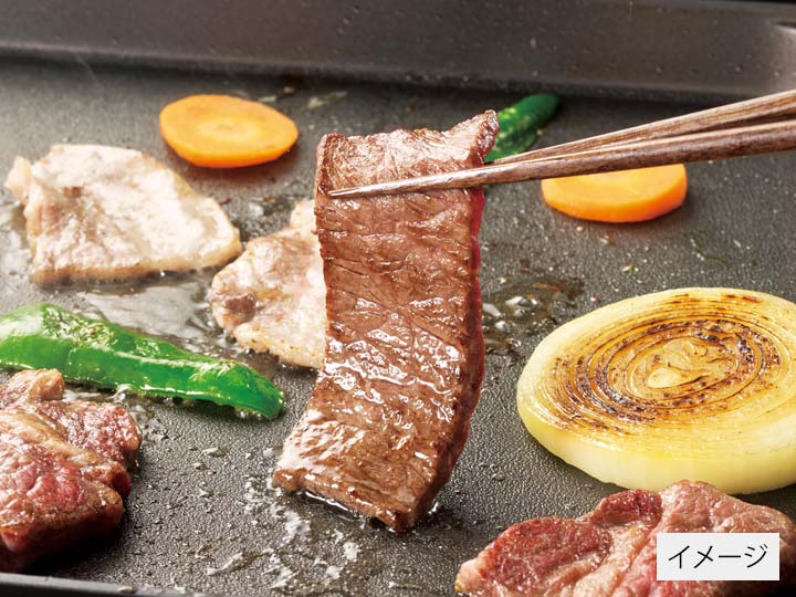 短角牛豚バラカルビ焼肉用盛合せ_3