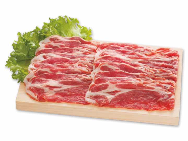 冷凍大地うまみこい豚カタロースしゃぶしゃぶ用