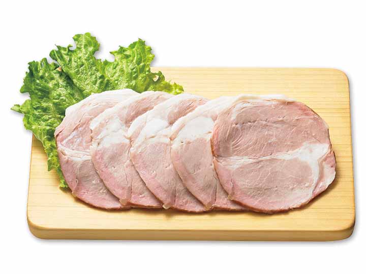 大地うまみこい豚 ボンレスハムスライス 有機野菜や自然食品の購入は大地を守る会のお買い物サイト