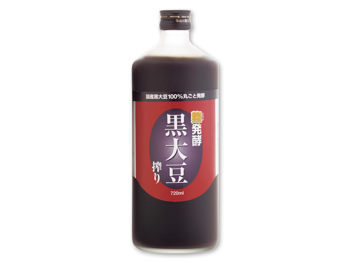 麹発酵黒大豆搾り（健康飲料）