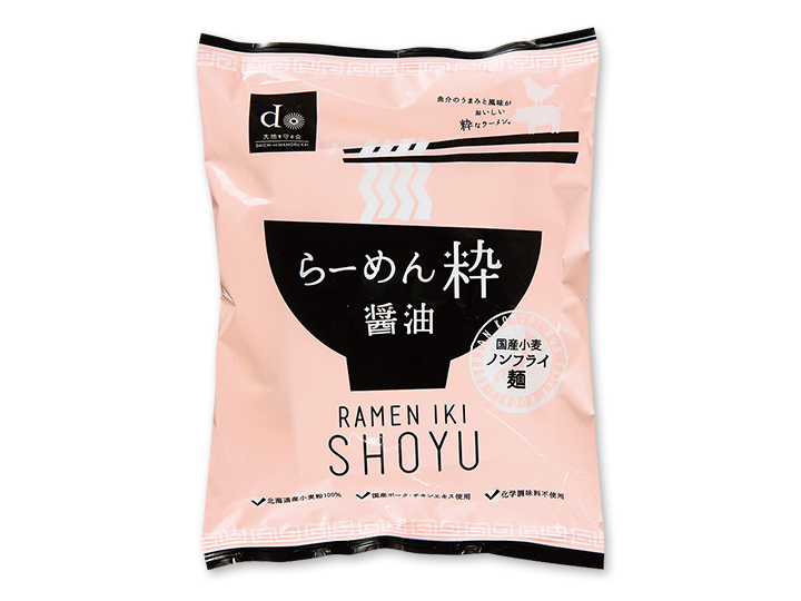 即席らーめん粋（醤油味）1食・ノンフライ麺_2