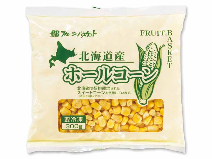 北海道産冷凍ホールコーン | 有機野菜や自然食品の購入は大地を守る会のお買い物サイト