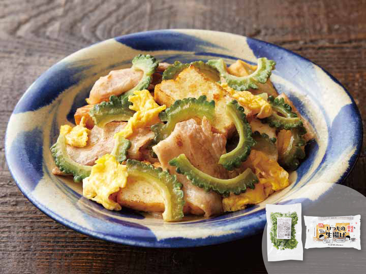 ゴーヤチャンプルーに！冷凍ゴーヤスライス＆生揚げセット