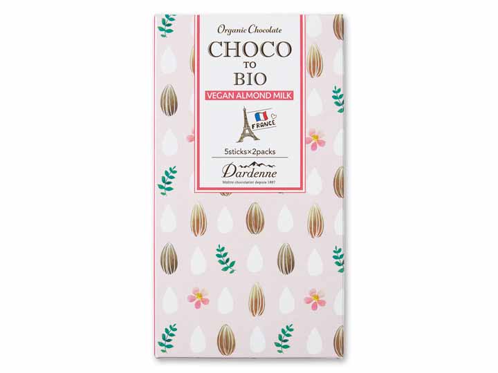 チョコっとビオ　有機ココシュガーチョコレート　アーモンドミルク