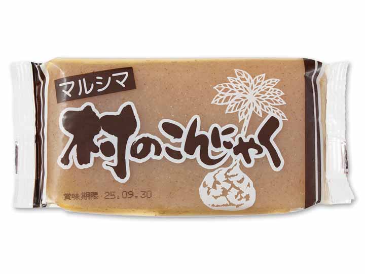 村の板こんにゃく（国産こんにゃく芋使用）
