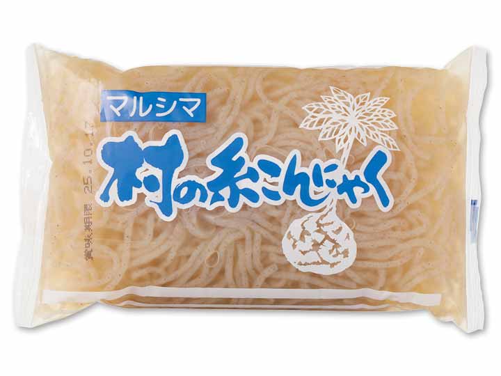 村の糸こんにゃく（国産こんにゃく芋使用）