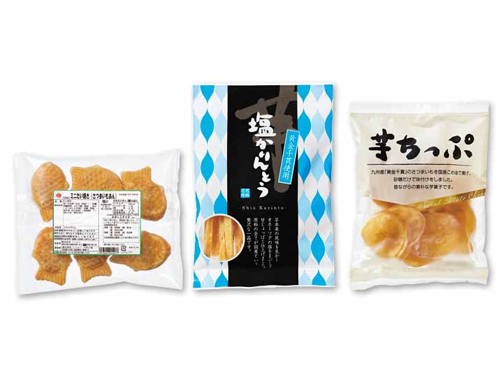 【セットがお得】さつまいもスイーツセット（ミニたい焼き、塩かりんとう、おさつチップ）_2