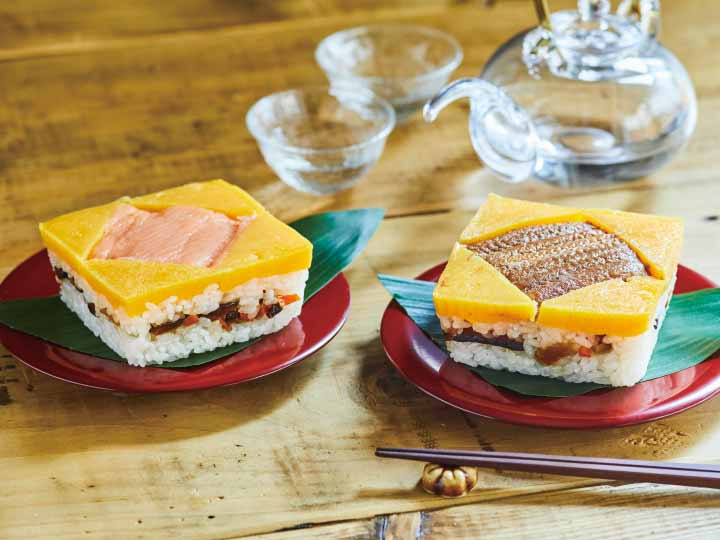 錦ちらし押寿司セット（さくらます・穴子）
