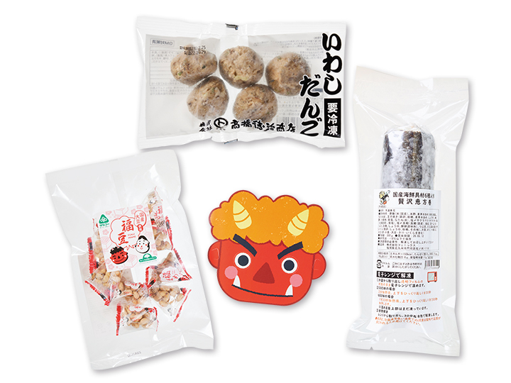 海鮮贅沢恵方巻き入り食卓セット_2