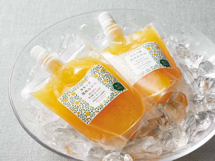 無茶々園の飲む柑橘ゼリー温州みかん　4パック