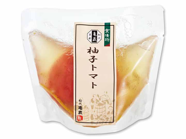 京の漬物　柚子トマト_2