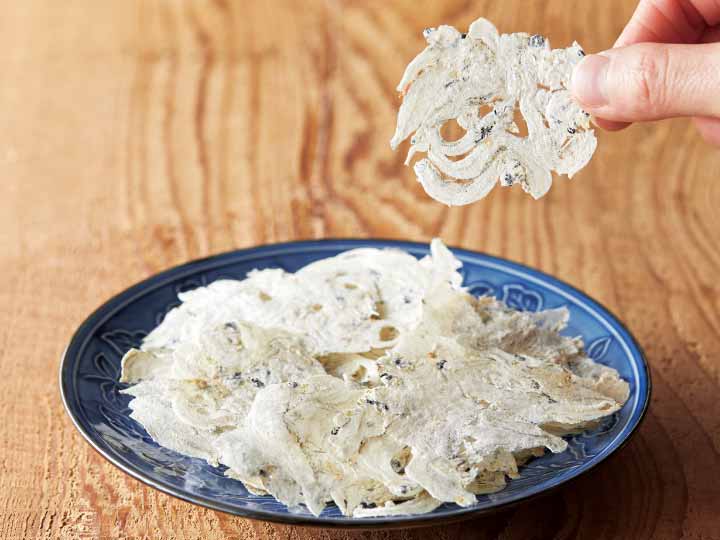 小魚まるごと！ちりめんせんべい | 有機野菜や自然食品の購入は大地を